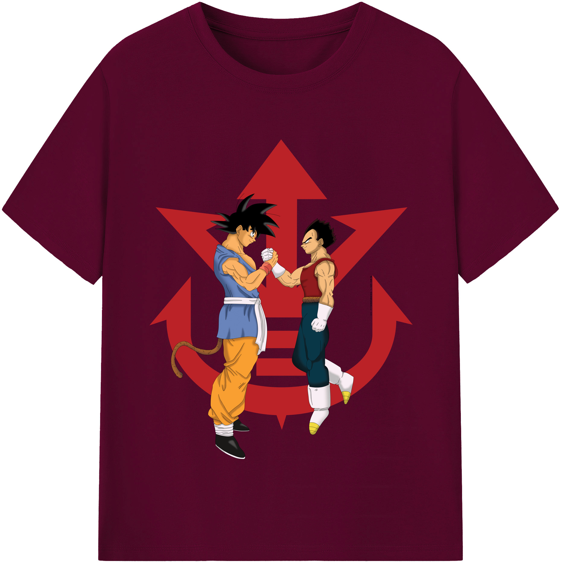 （画像用） ドラゴンボール 孫悟空（そん ごくう）Son Goku カカロット DRAGON BALL Kakarotto レディースカジュアルプリントTシャツ（綿100％）